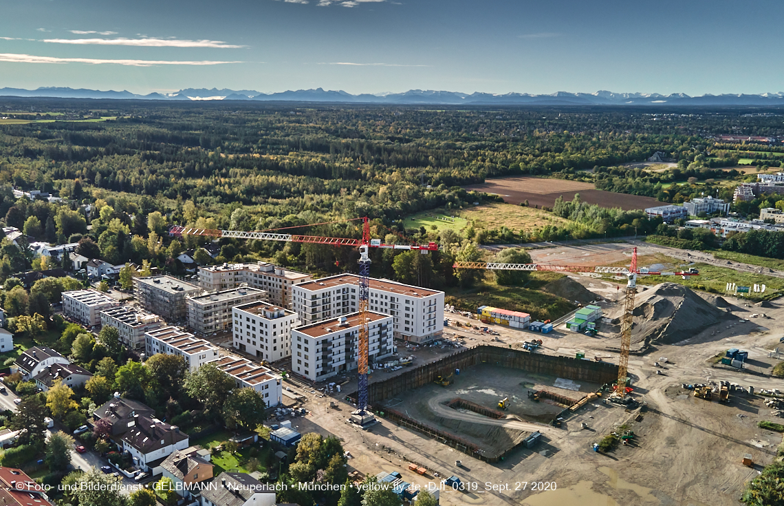 27.09.2020 - Baustelle Alexisquartier in Neuperlach
